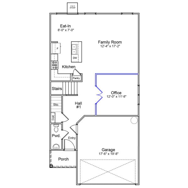 2D floor plan layout of this home in Killians Crossing, Blythewood, SC (Image 2). 2D floor plan layout of this home in Killians Crossing, Blythewood, SC (Image 2).