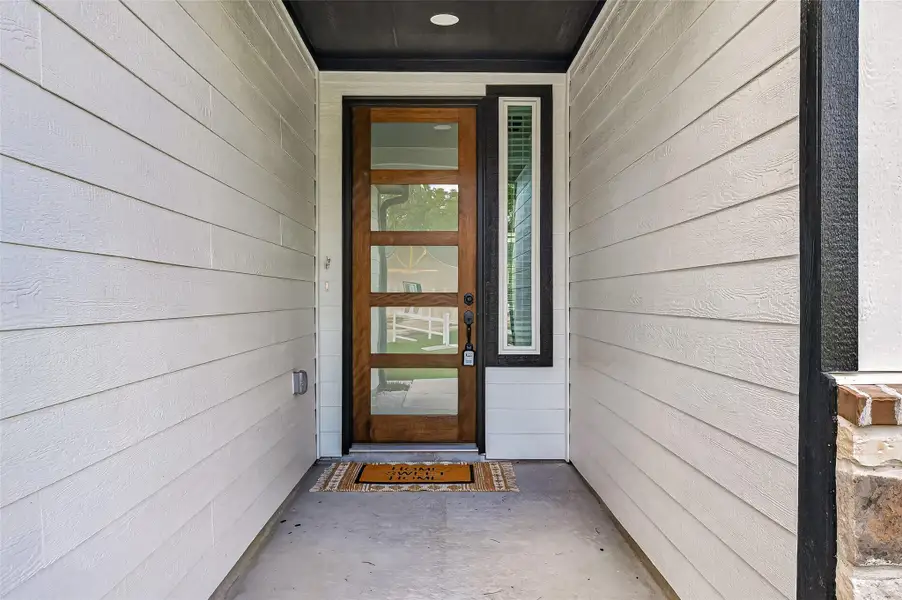 Exterior details and patio area of a home in , Prairie View (Image 3). Exterior details and patio area of a home in , Prairie View (Image 3).