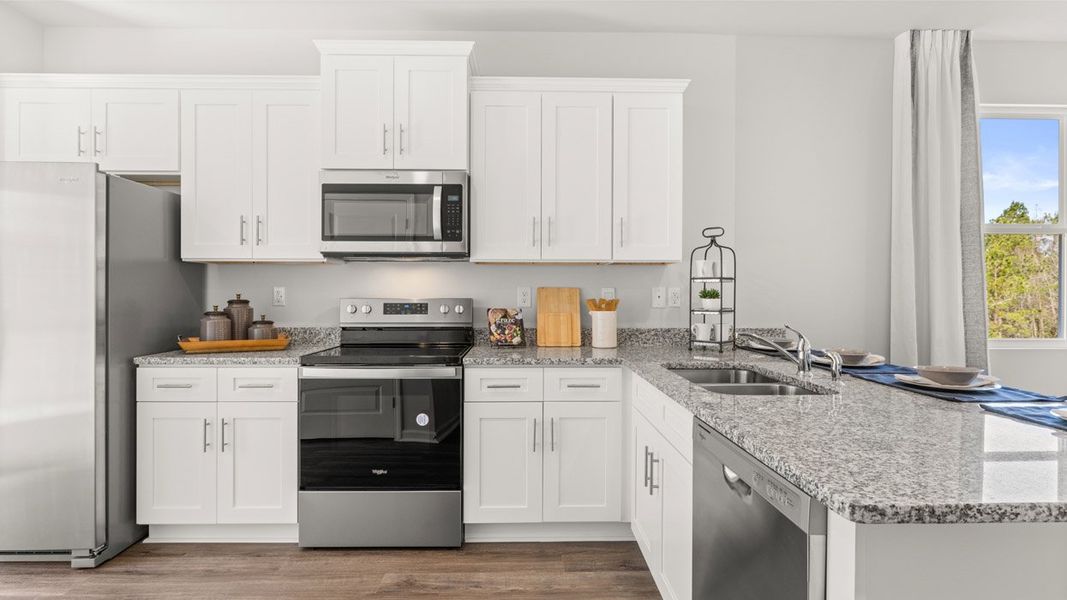 Representative furnished interior of a home built from the Calloway 3 by D.R. Horton in Bellemeade Landing, Augusta (Image 8). Representative furnished interior of a home built from the Calloway 3 by D.R. Horton in Bellemeade Landing, Augusta (Image 8).