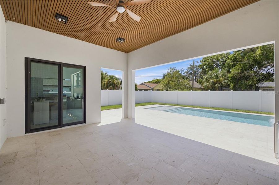 Exterior details and patio area of a home in , Tampa (Image 32). Exterior details and patio area of a home in , Tampa (Image 32).