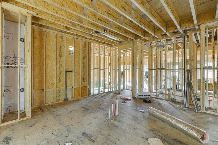 In-progress construction of a new home in , Jefferson, GA (Image 13).