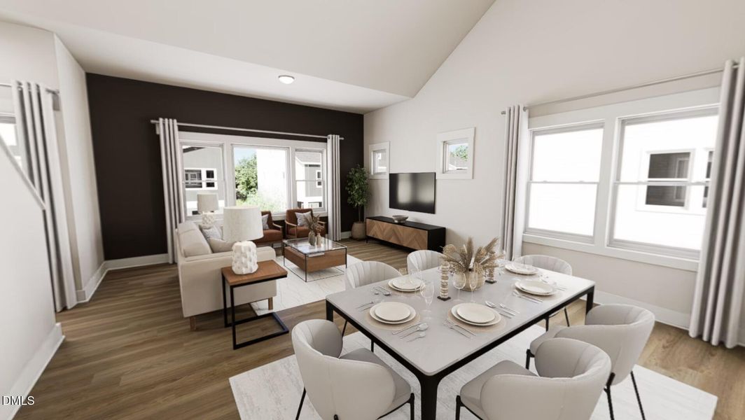 Dining + Living Room