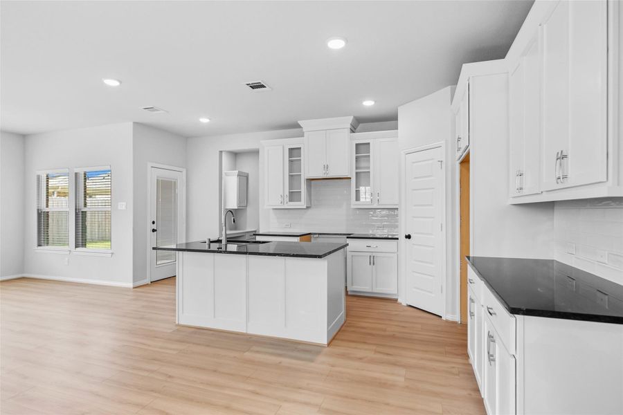 Furnished interior view inside a new home in Park at Eldridge, Sugar Land (Image 18). Furnished interior view inside a new home in Park at Eldridge, Sugar Land (Image 18).