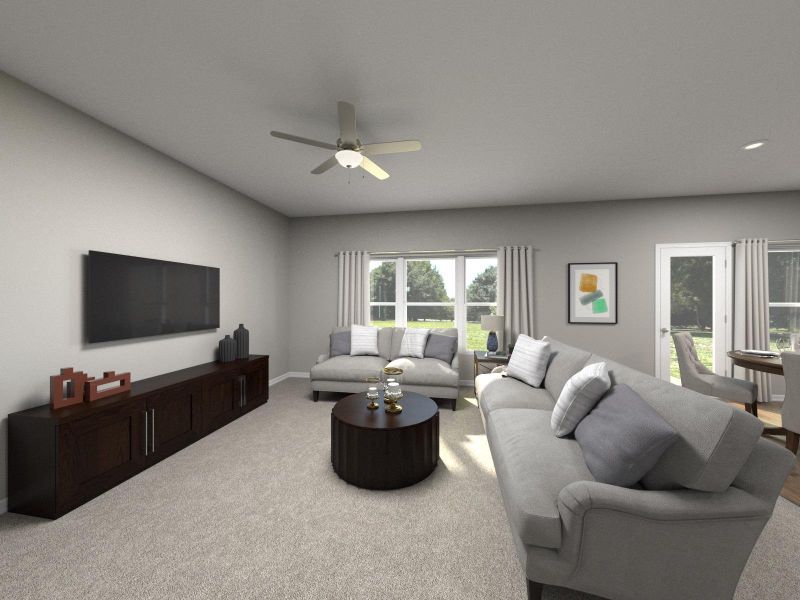 Photo is not of the actual home but is an inspirational photo of builder’s model home and may depict options, furnishings, and/or decorator features that are not included. Photo is not of the actual home but is an inspirational photo of builder’s model home and may depict options, furnishings, and/or decorator features that are not included.