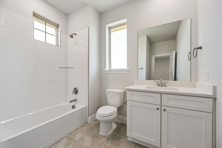 Furnished interior view inside a new home in Arbors at Legacy Hills, Celina (Image 11).