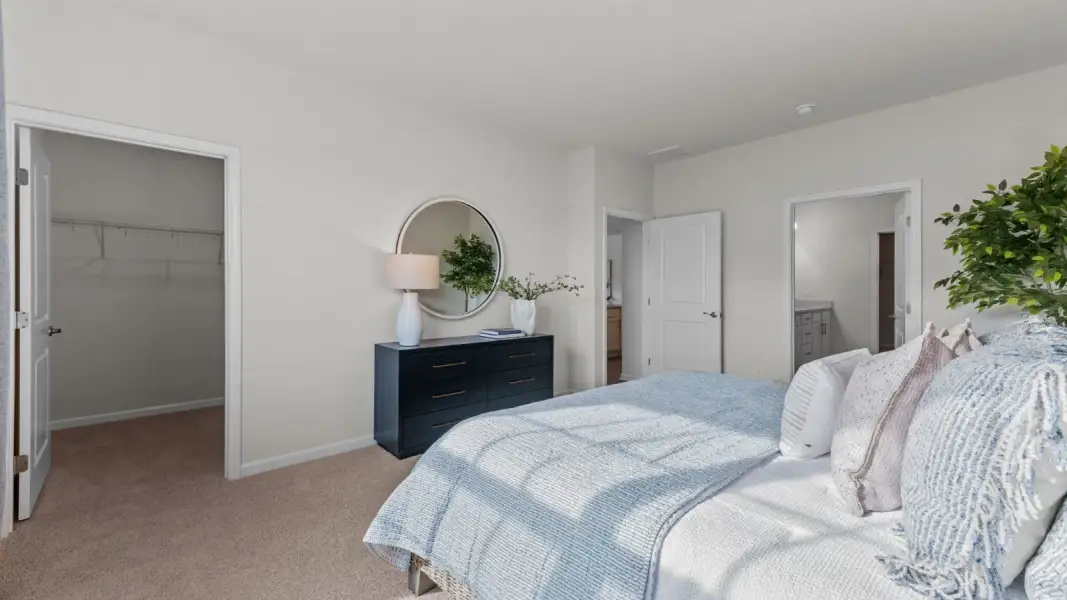 Furnished interior view inside a new home in Chambray, New Bern (Image 26).