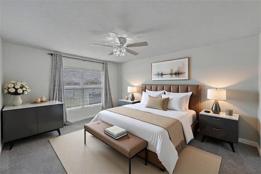 Furnished interior view inside a new home in Berry Bay, Wimauma (Image 37).