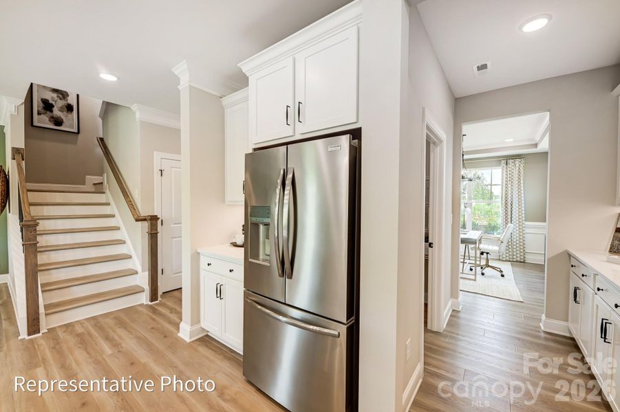Furnished interior view inside a new home in , Sherrills Ford (Image 26).