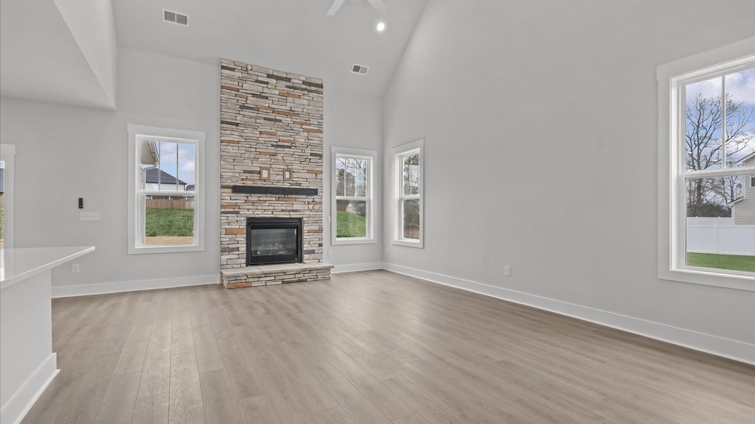 Furnished interior view inside a new home in Benjamin's Grove, Woodruff (Image 5). Furnished interior view inside a new home in Benjamin's Grove, Woodruff (Image 5).