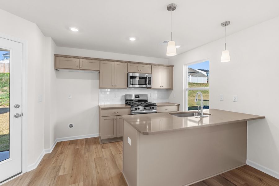 Furnished interior view inside a new home in Wingate, Inman (Image 8).