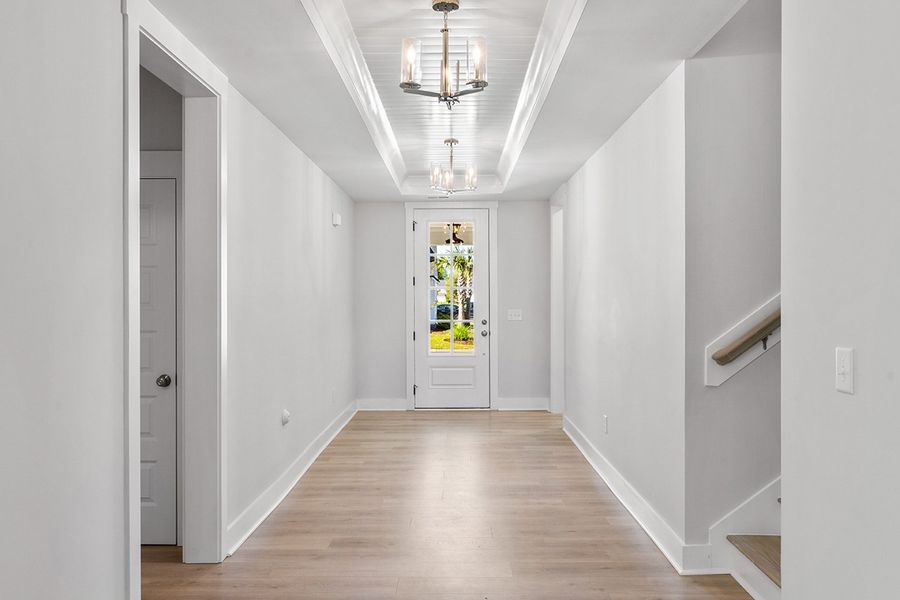 Representative unfurnished interior of a home built from the The Sutton by RobuckHomes in Windwater, Hampstead (Image 9). Representative unfurnished interior of a home built from the The Sutton by RobuckHomes in Windwater, Hampstead (Image 9).