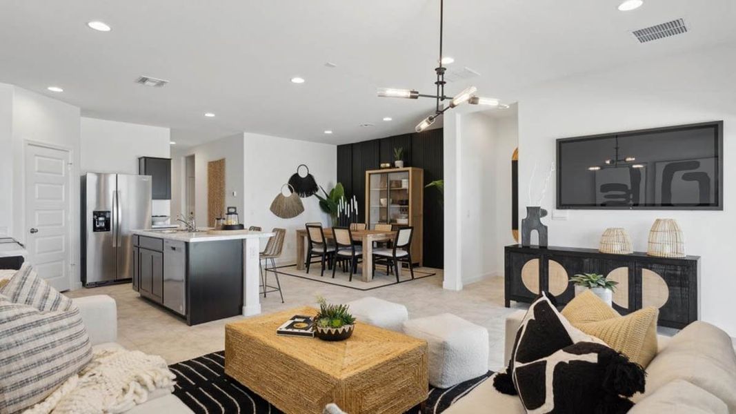 Furnished interior view inside a new home in Quail Ranch, San Tan Valley (Image 12).