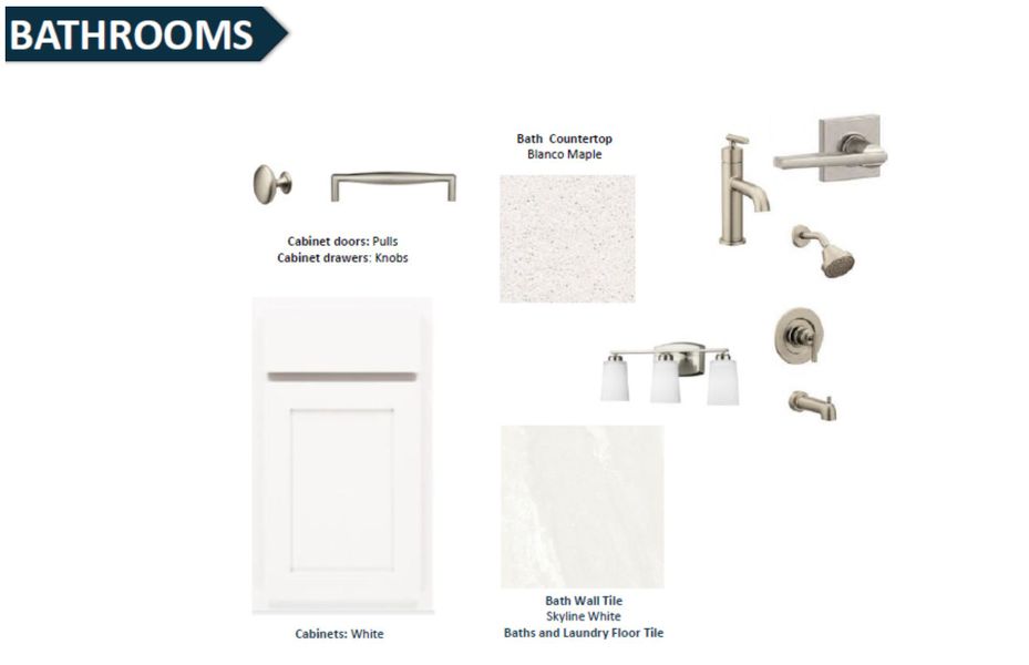 Sample of building materials used in homes in The Landings at Saint Johns, St. Johns (Image 19).
