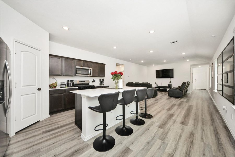 Furnished interior view inside a new home in , Houston (Image 14).