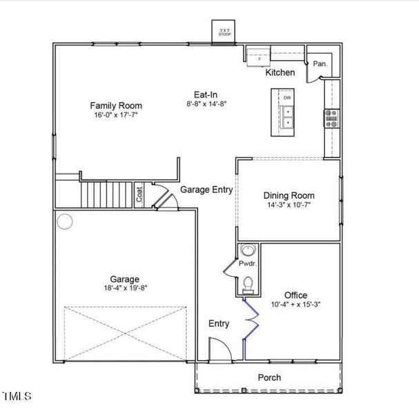 1st floor plan