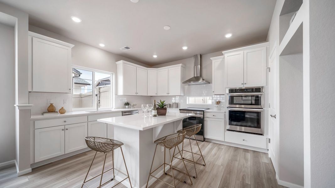 Furnished interior view inside a new home in The Reserve at Green Valley Ranch, Aurora (Image 3).