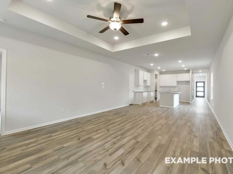 Representative unfurnished interior of a home built from the The Frio F by Davidson Homes LLC in Spring Branch Crossing, Conroe (Image 17).