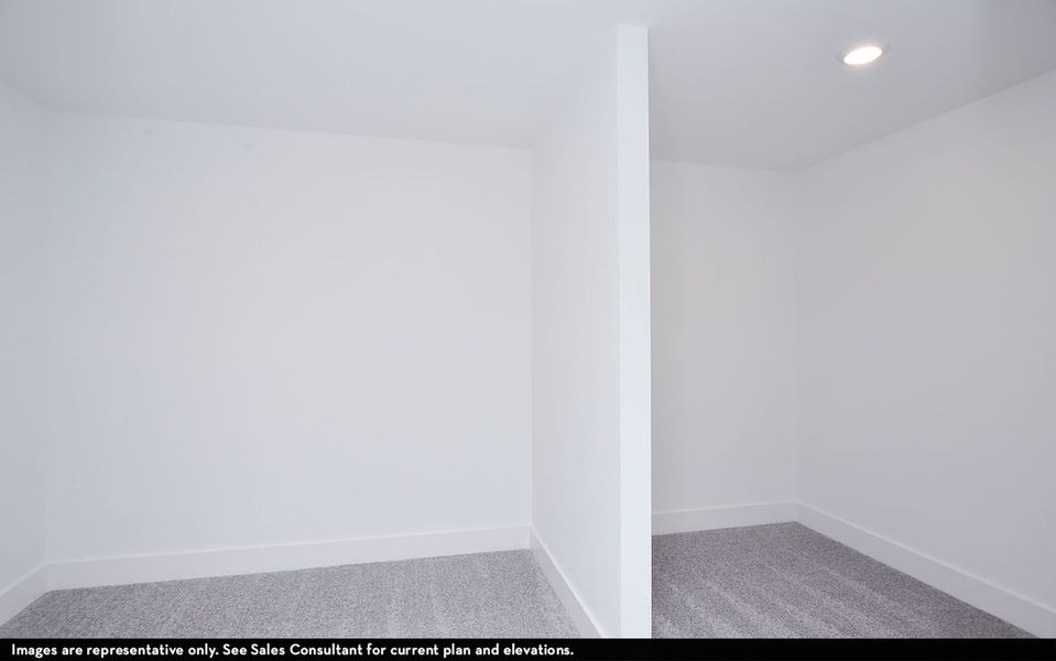 Spacious, unfurnished interior of a new home in McCain's Station, Gallatin (Image 19).