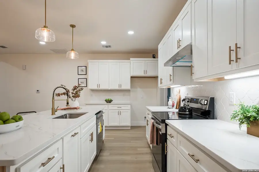 Furnished interior view inside a new home in , San Antonio (Image 4).