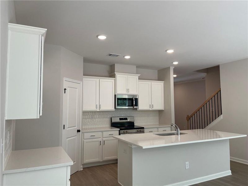 Furnished interior view inside a new home in The Collection at Wolf Creek, Lawrenceville (Image 14).