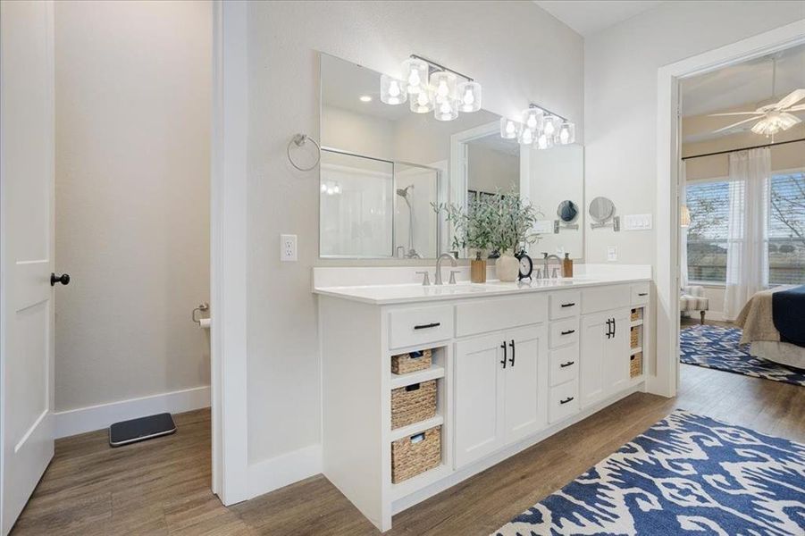 Furnished interior view inside a new home in , Sherman (Image 27). Furnished interior view inside a new home in , Sherman (Image 27).