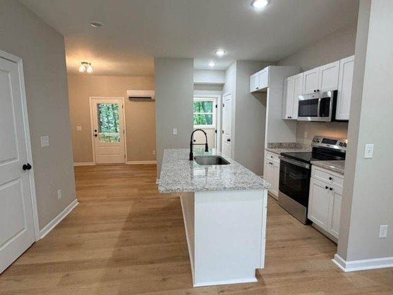 Furnished interior view inside a new home in , Dallas (Image 7). Furnished interior view inside a new home in , Dallas (Image 7).
