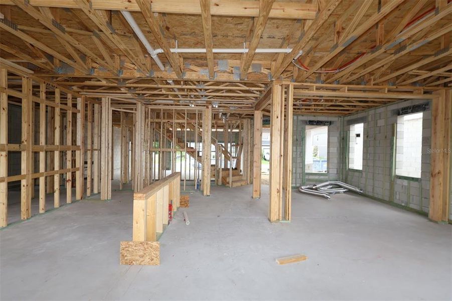 In-progress construction of a new home in Estates at Rivercrest, Sanford, FL (Image 7).