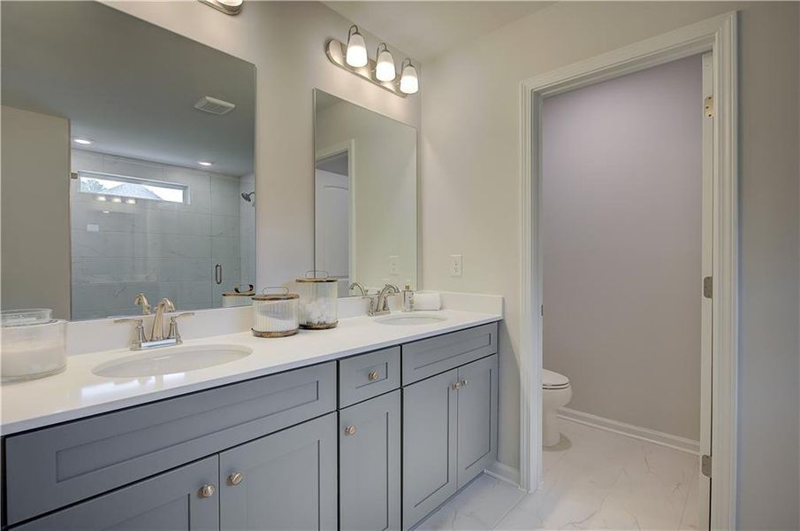 Furnished interior view inside a new home in Hamilton Lakes, Lawrenceville (Image 32).