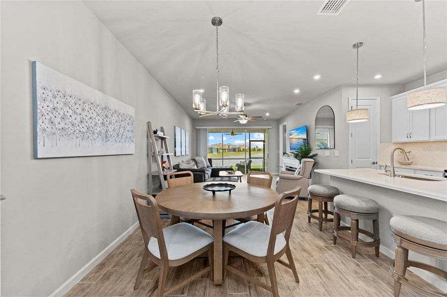 Furnished interior view inside a new home in , Venice (Image 13).