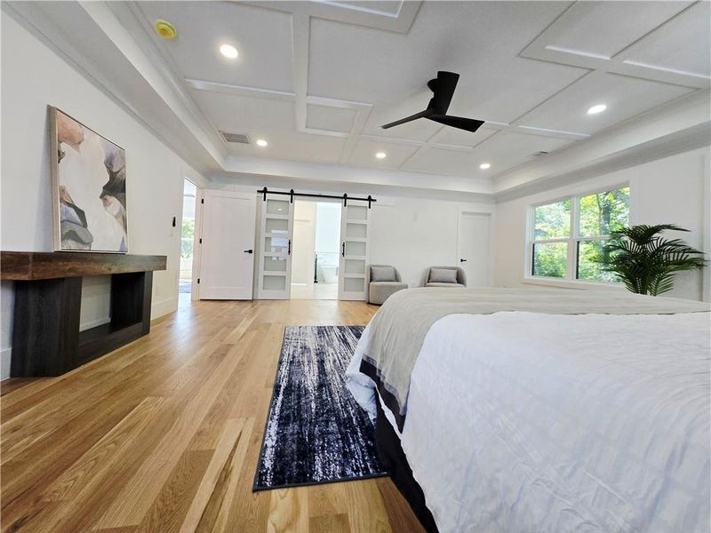 Furnished interior view inside a new home in , Atlanta (Image 36).