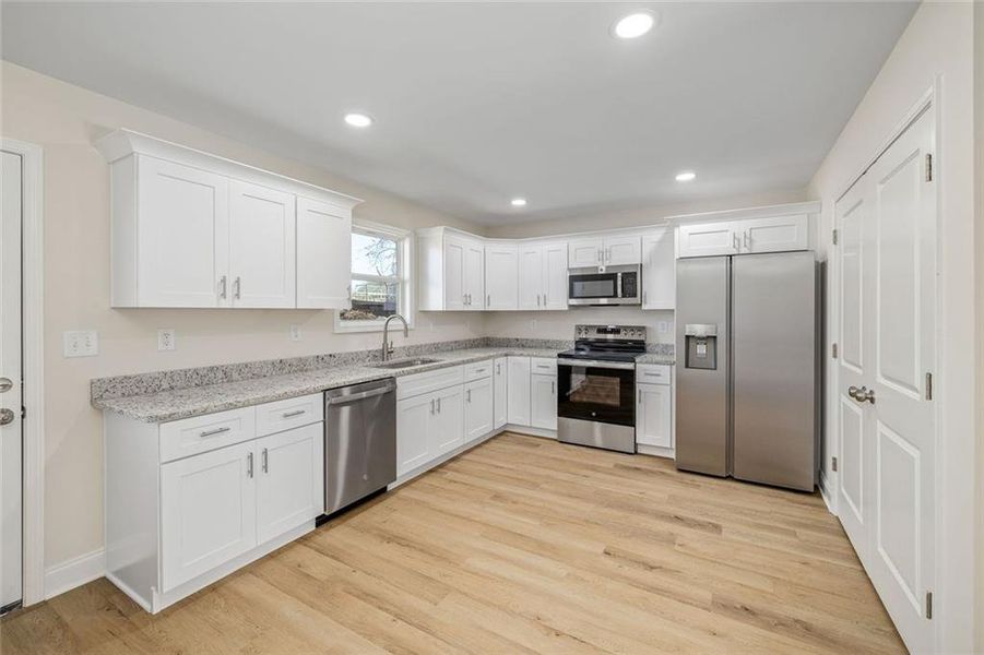 Furnished interior view inside a new home in , Mount Airy (Image 3).