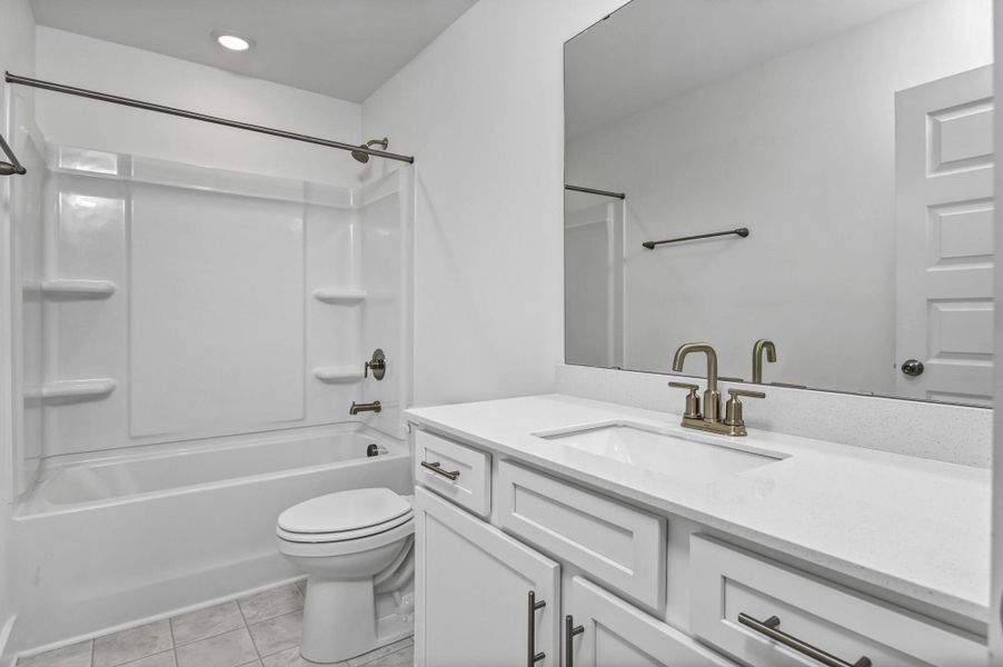 Furnished interior view inside a new home in Lake Carolina Townhomes, Columbia (Image 18).