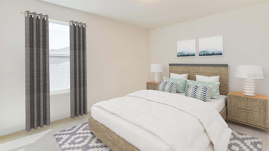 Furnished interior view inside a new home in , Zephyrhills (Image 13).