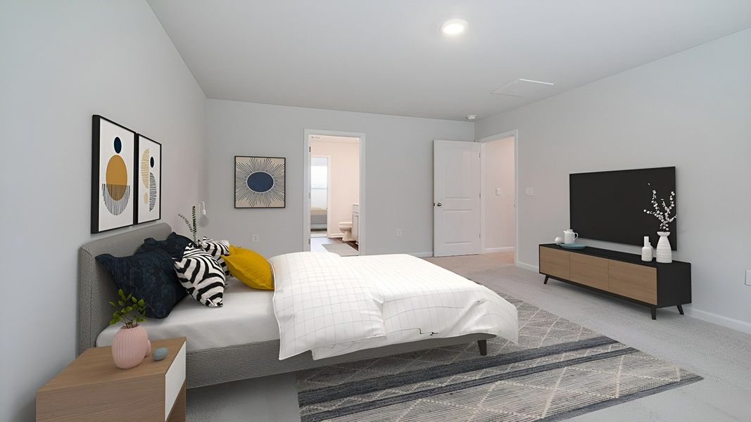 Furnished interior view inside a new home in Rice Hope, Port Wentworth (Image 10).