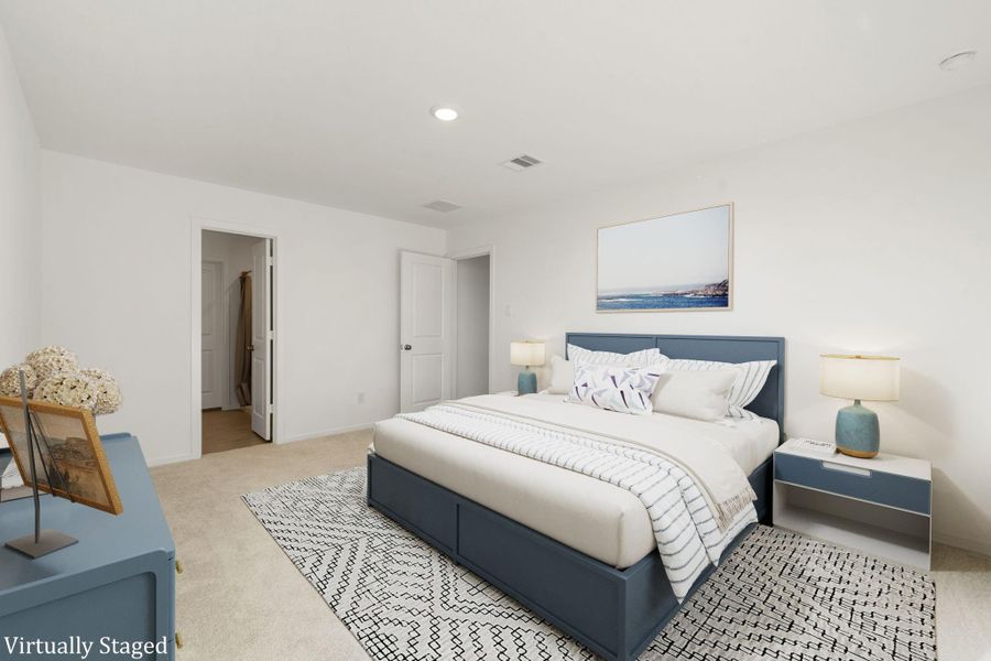 Furnished interior view inside a new home in Emberly: Cottage Collection, Beasley (Image 8).