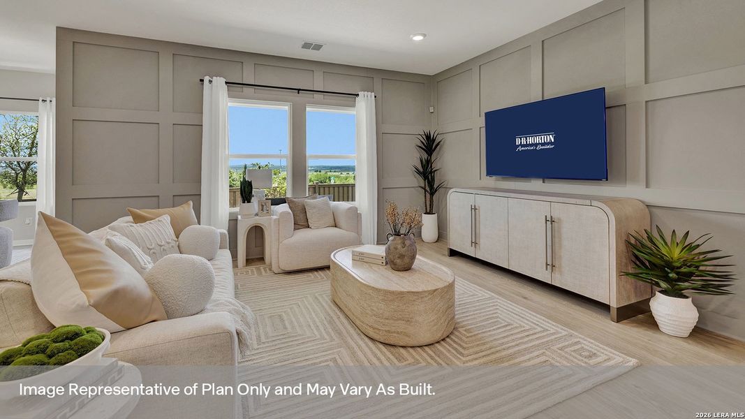 Furnished interior view inside a new home in Mayfair, New Braunfels (Image 16).