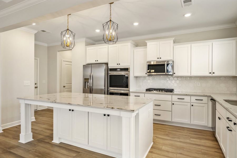Furnished interior view inside a new home in Parris Meadows, Chesnee (Image 7). Furnished interior view inside a new home in Parris Meadows, Chesnee (Image 7).