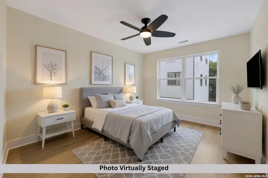 Furnished interior view inside a new home in , San Antonio (Image 12).