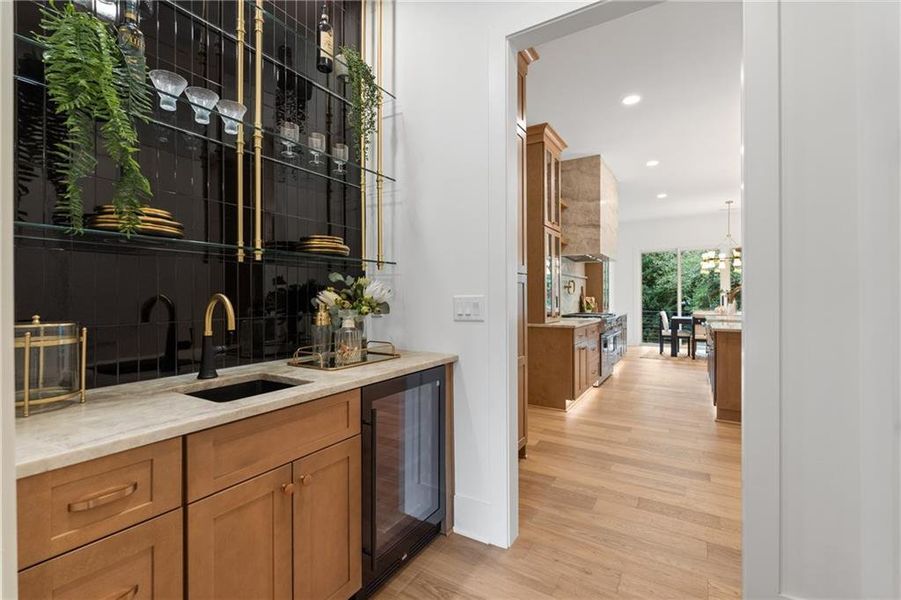 Furnished interior view inside a new home in , Roswell (Image 35).