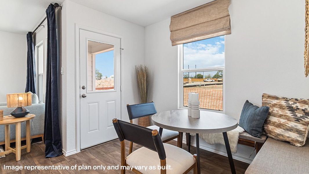 Furnished interior view inside a new home in Sonora, San Antonio (Image 7).