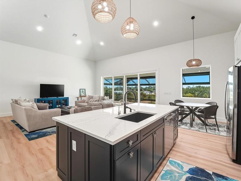 Furnished interior view inside a new home in , Englewood (Image 51).