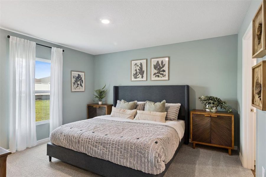 Furnished interior view inside a new home in Magnolia Pointe, Umatilla (Image 23).
