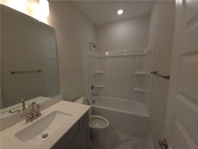 Furnished interior view inside a new home in Saratoga Oaks, Williamston (Image 3).