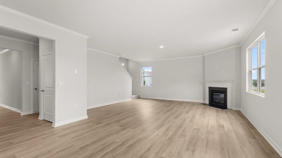 Spacious, unfurnished interior of a new home in Liberty Crossing, Braselton (Image 16).
