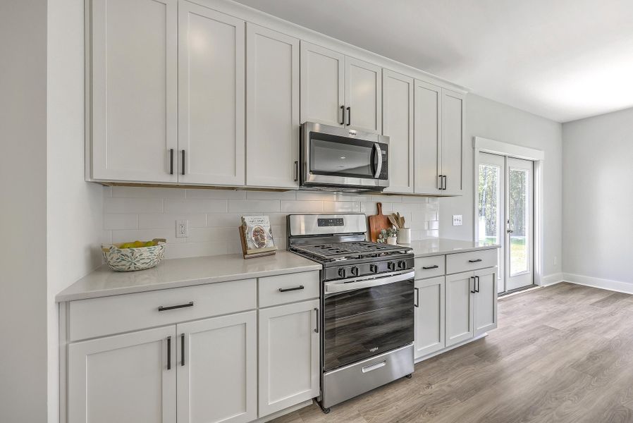 Furnished interior view inside a new home in , Dorchester (Image 11).