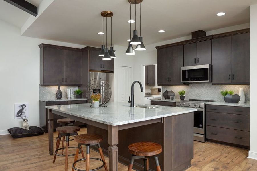 Representative furnished interior of a home built from the Camellia by Minto Communities in Latitude Margaritaville Watersound, Panama City Beach (Image 4).