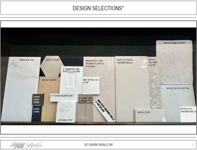 Representative photo of design selections for 321 Barn Swallow Drive