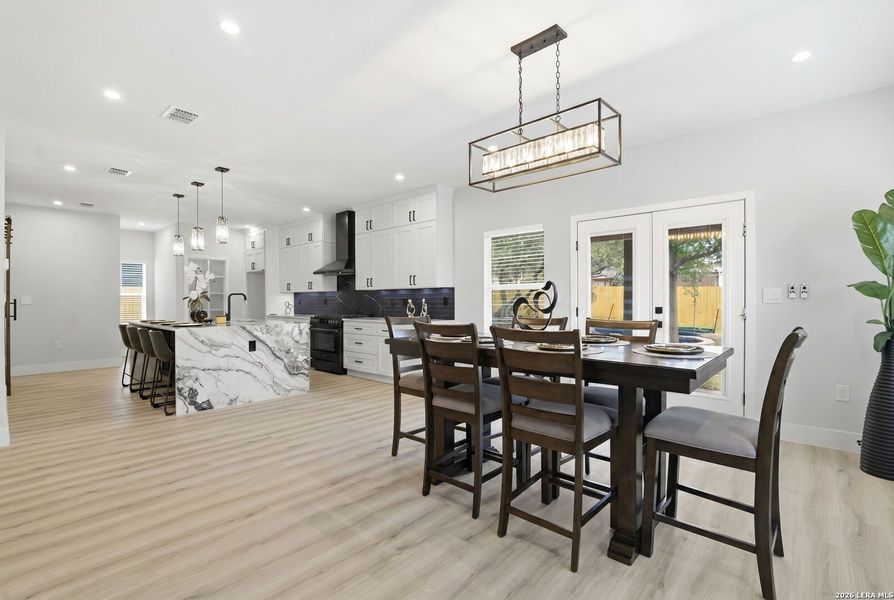 Furnished interior view inside a new home in , San Antonio (Image 11).