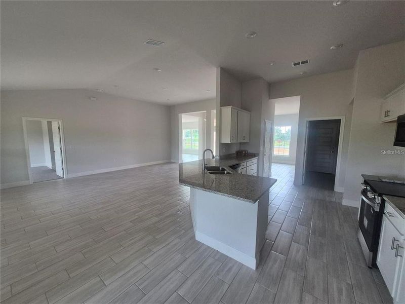 Furnished interior view inside a new home in Hill Country Estates, Dade City (Image 5). Furnished interior view inside a new home in Hill Country Estates, Dade City (Image 5).
