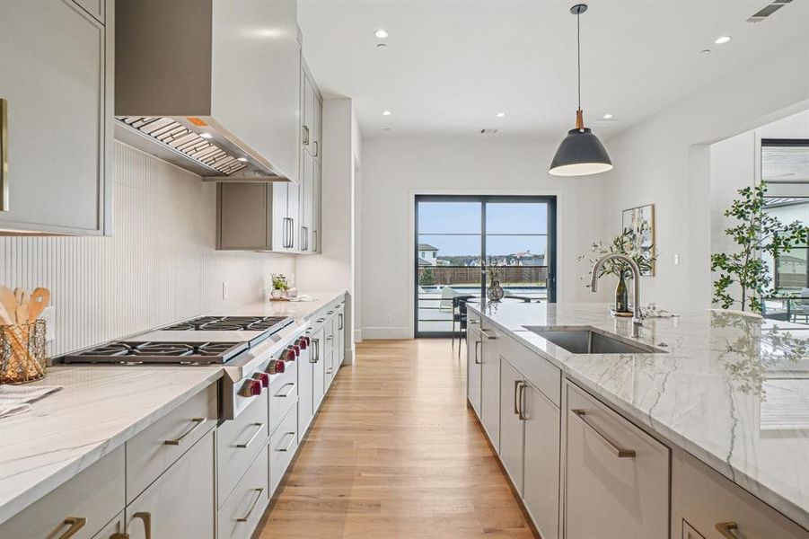 Furnished interior view inside a new home in , Southlake (Image 18). Furnished interior view inside a new home in , Southlake (Image 18).